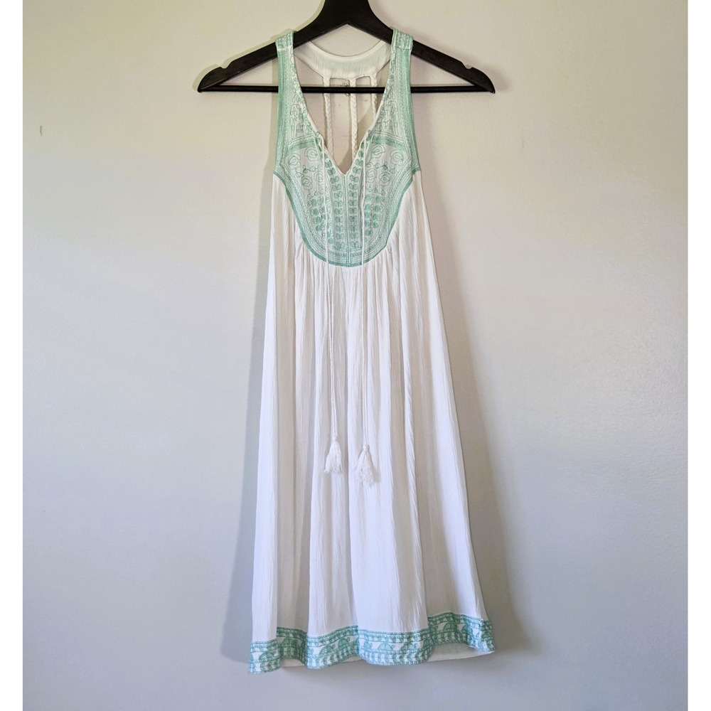 Womens Boho Racerback Style Summer Shift Dress Size XL Cottagecore